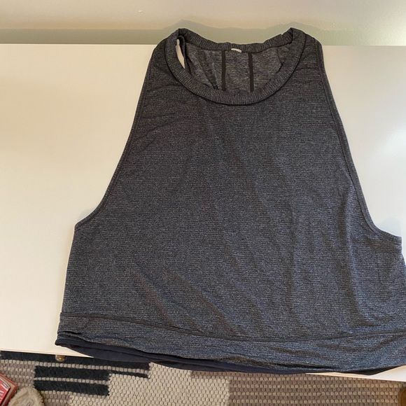 Lululemon gray tank top - Picture 2 of 3